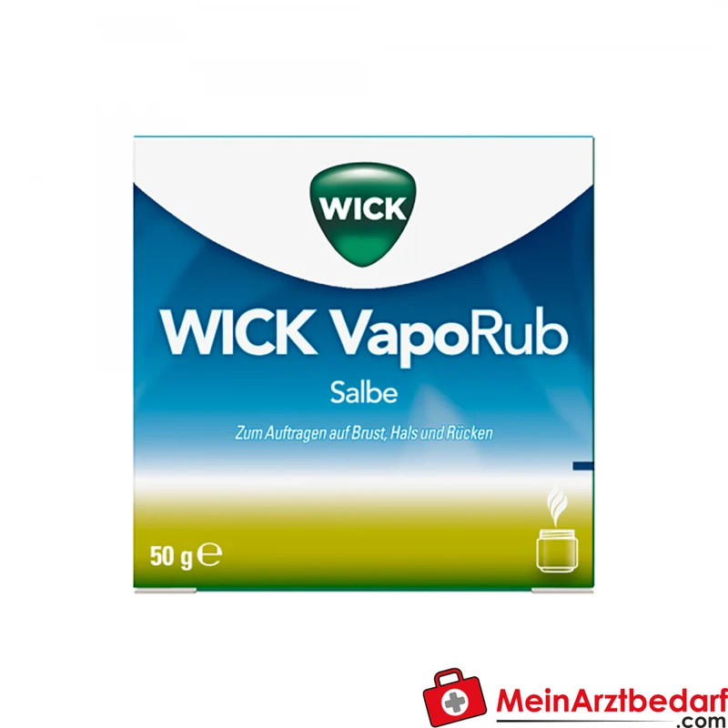 Wick VapoRub Erkältungssalbe 100 g, äußerlich bei Schnupfen und Husten