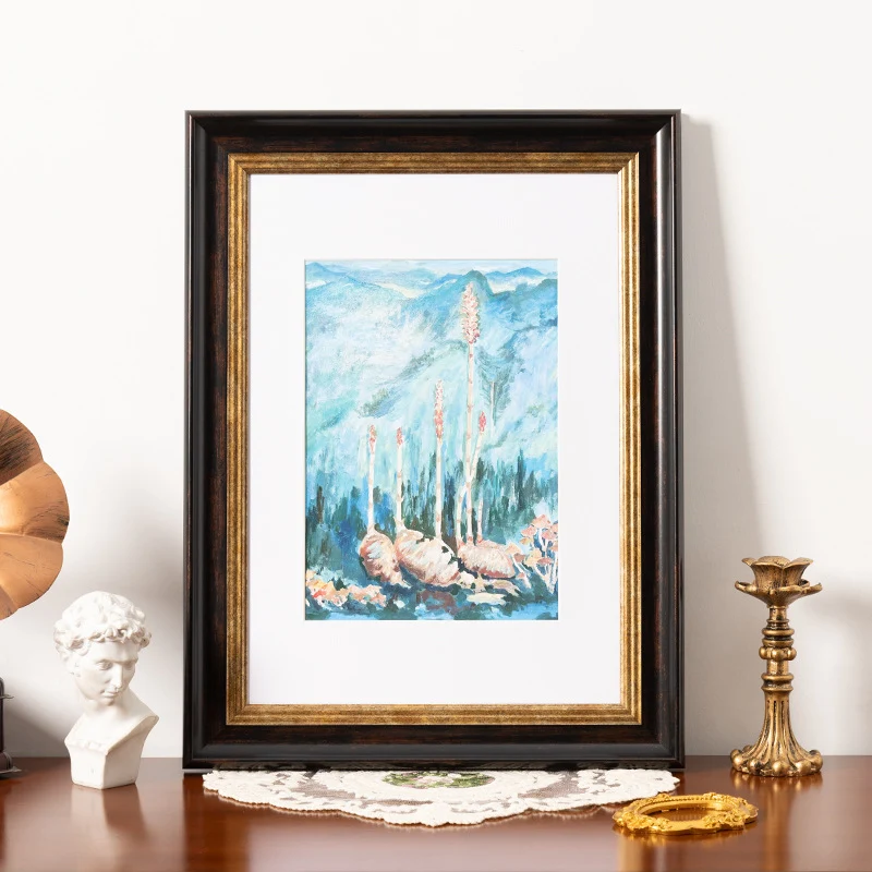 Elegante dekorative Fischkunstwerkrahmen