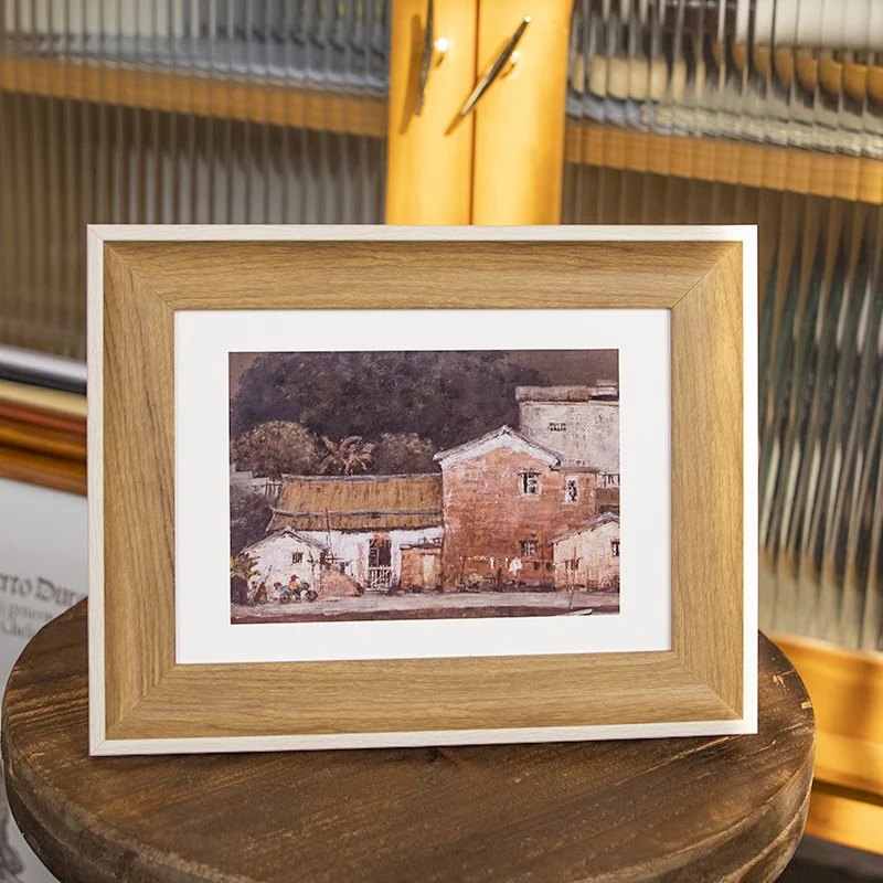 Eleganter Holzbildrahmen für Wohnkultur