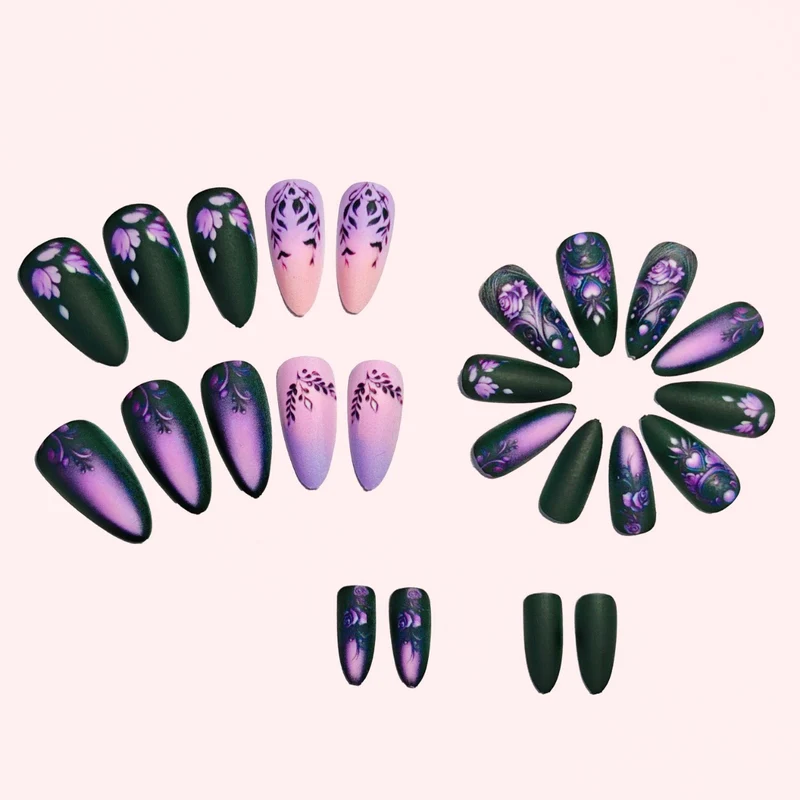 Künstlerische Nagelkunst Designs