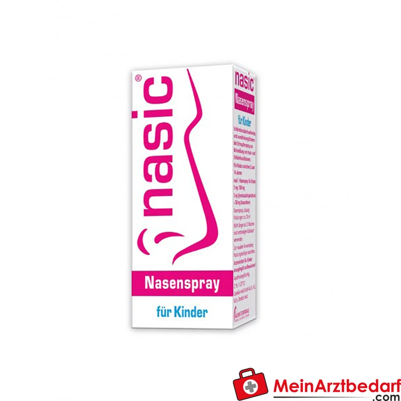 Klosterfrau nasic Nasenspray für Kinder 10 ml abschwellend mit Xylometazolin & Dexpanthenol