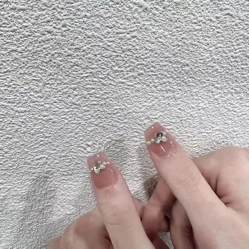 Glänzendes Acryl Press-On Nagelset
