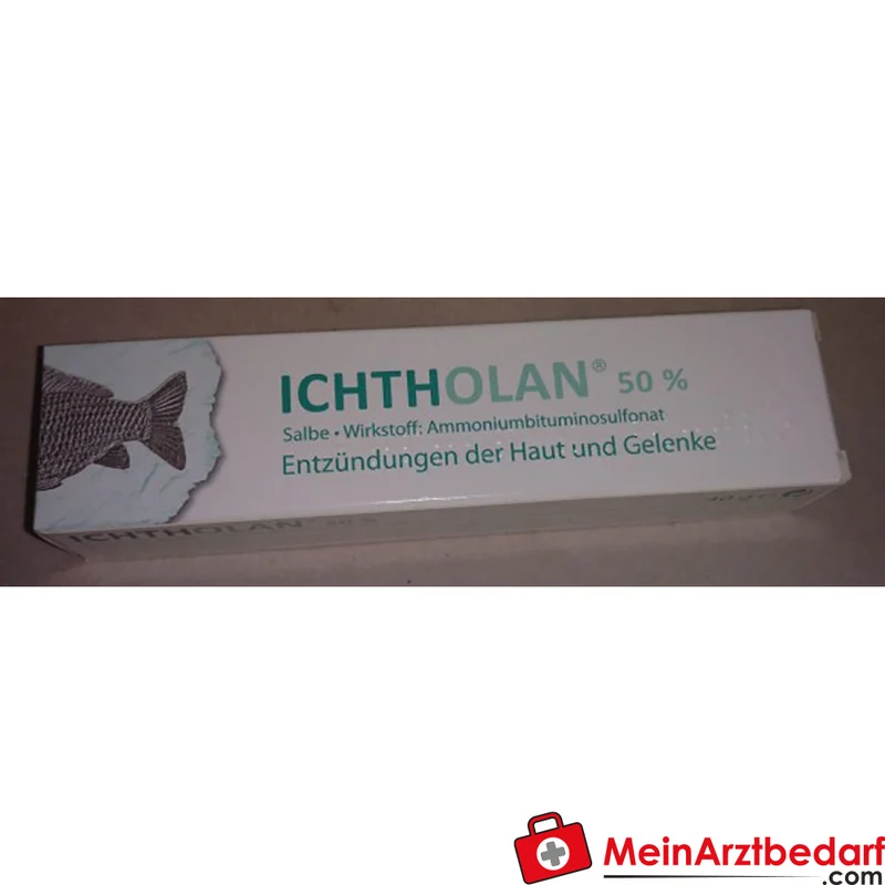 Ichtholan 50% Salbe 40 g – entzündungshemmend bei Furunkeln und Abszessen