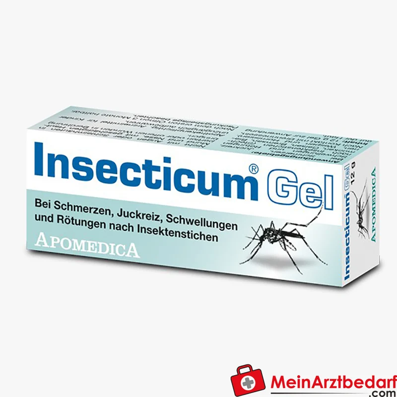 Apozema Insecticum Gel 12 g gegen Juckreiz & Schwellungen nach Insektenstichen, ab 2 Jahre
