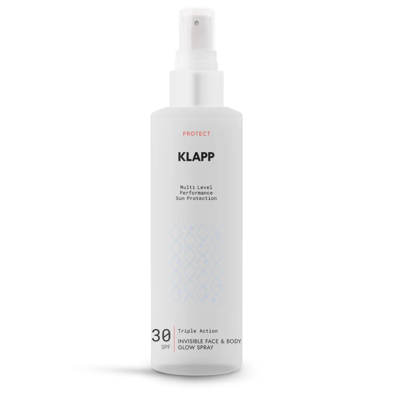 KLAPP Triple Action Invisible Face & Body Glow Spray 30 SPF 200ml