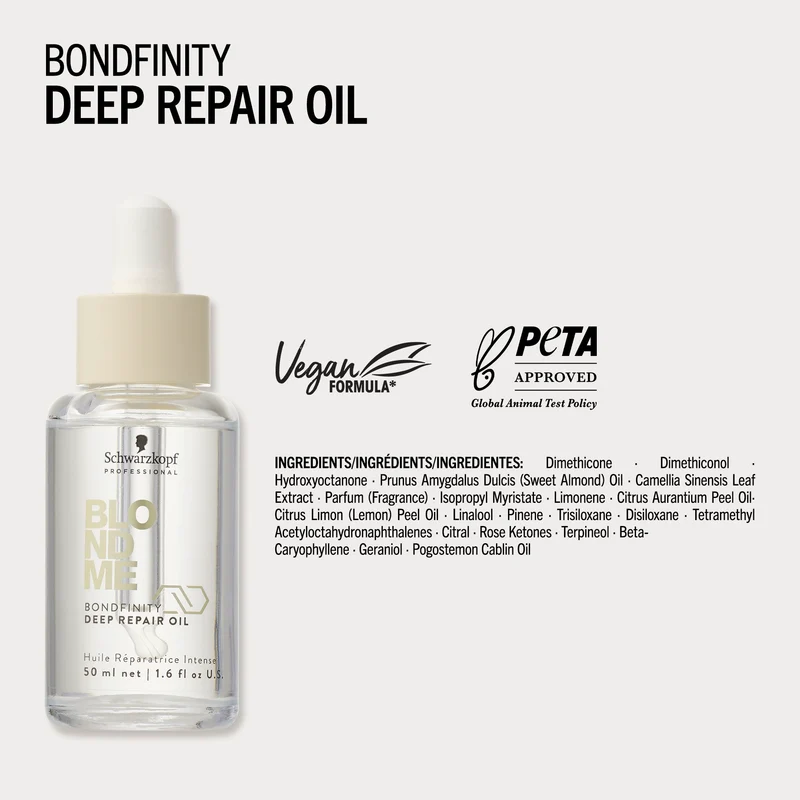 Schwarzkopf Professional BlondMe Bondfinity Deep Repair Öl 50ml