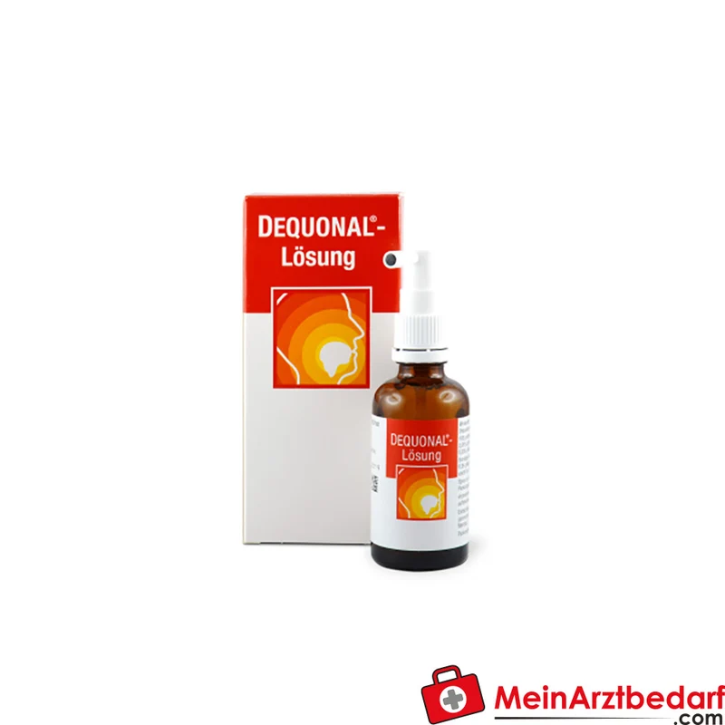 ERWO Pharma Dequonal Spraylösung 50 ml, antimikrobiell, Mund und Rachen