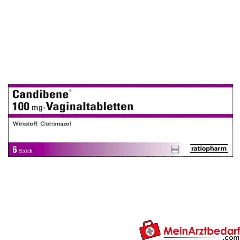 ratiopharm Vaginaltabletten Clotrimazol 100 mg, 6 Stück