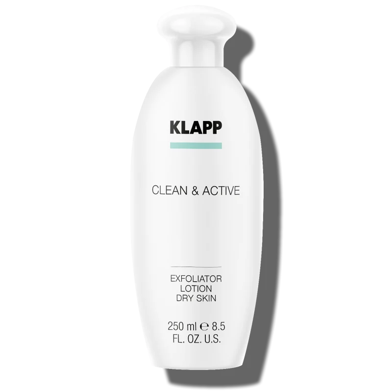 KLAPP Clean & Active Exfoliator Lotion Dry Skin 250ml