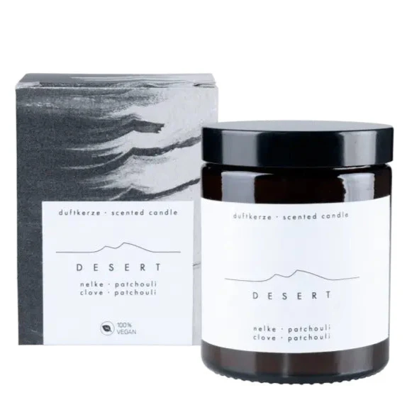 RUCK Duftkerze Desert - Nelke & Patchouli 145 g