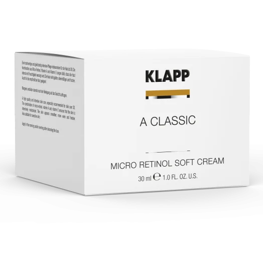 KLAPP A CLASSIC Micro Retinol Soft Cream 30ml