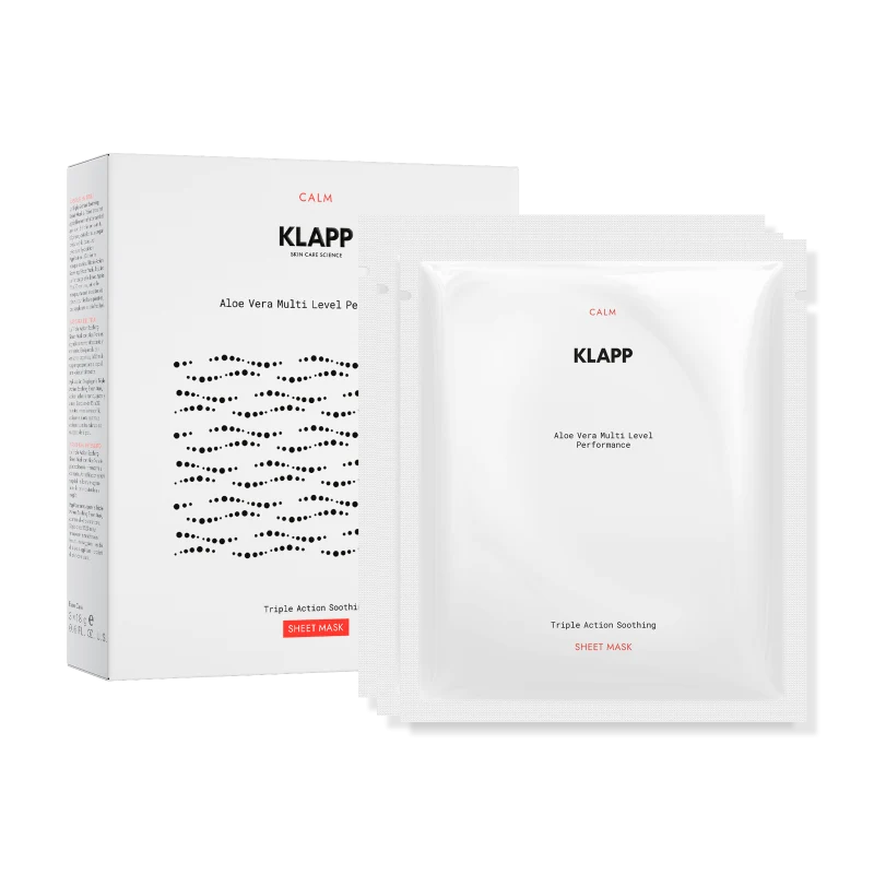 KLAPP Skin Natural Triple Action Soothing Sheet Mask