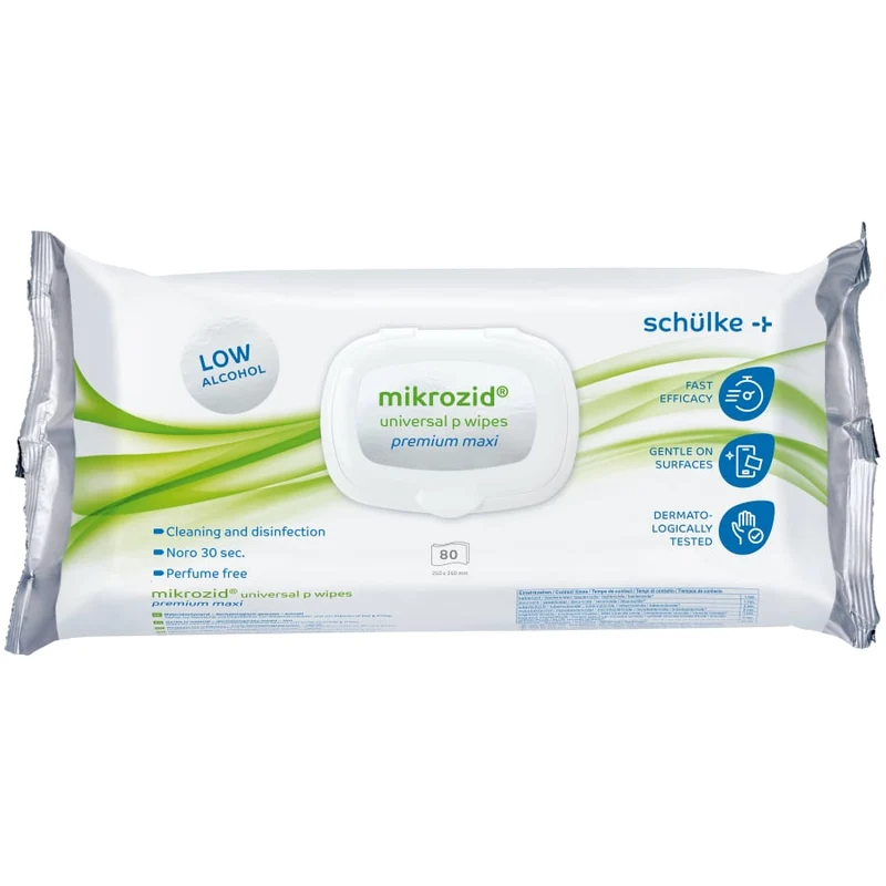 Schülke Desinfektionstücher mikrozid® universal p wipes premium viruzid PLUS