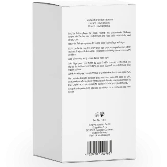 KLAPP A CLASSIC Revital Serum 30ml