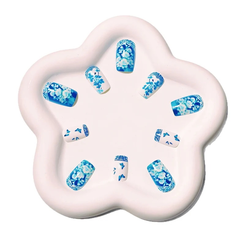 Floral Schmetterling Nail Art Set