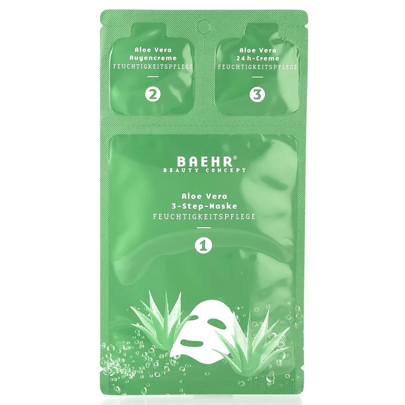 BAEHR beauty concept Aloe Vera 3-step Maske