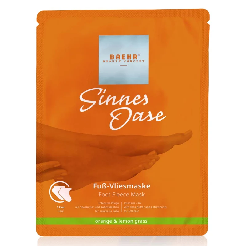 BAEHR Sinnes Oase Fuß-Vliesmaske
