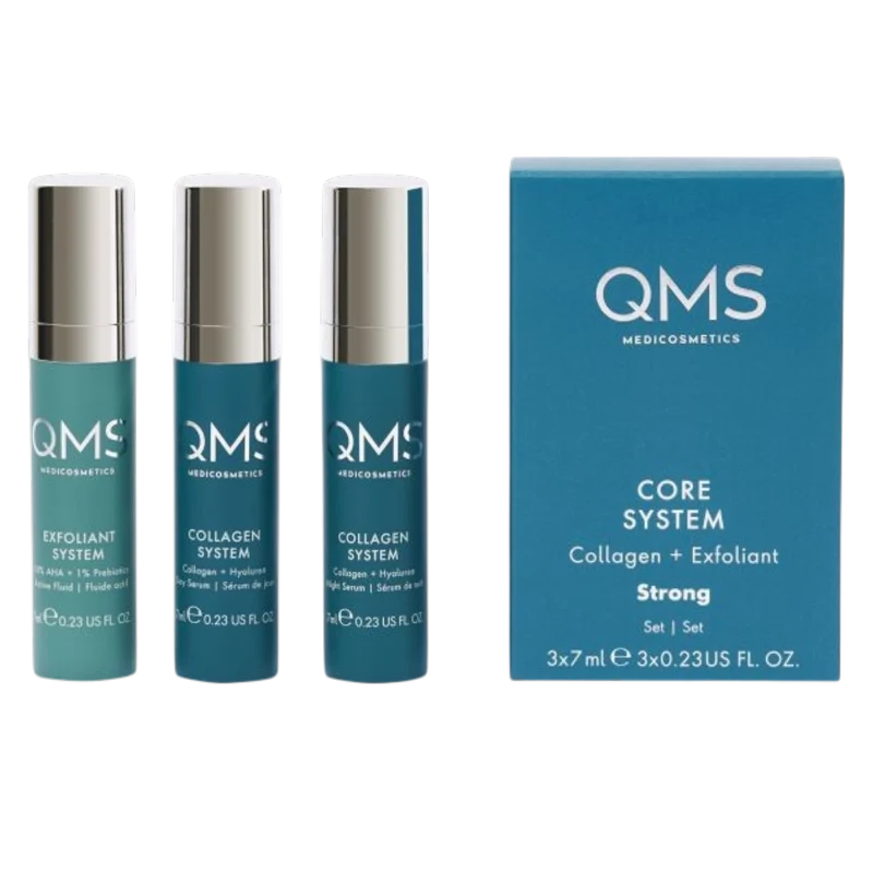 CORE SYSTEM Collagen + Exfoliant Set Strong 3x7ml