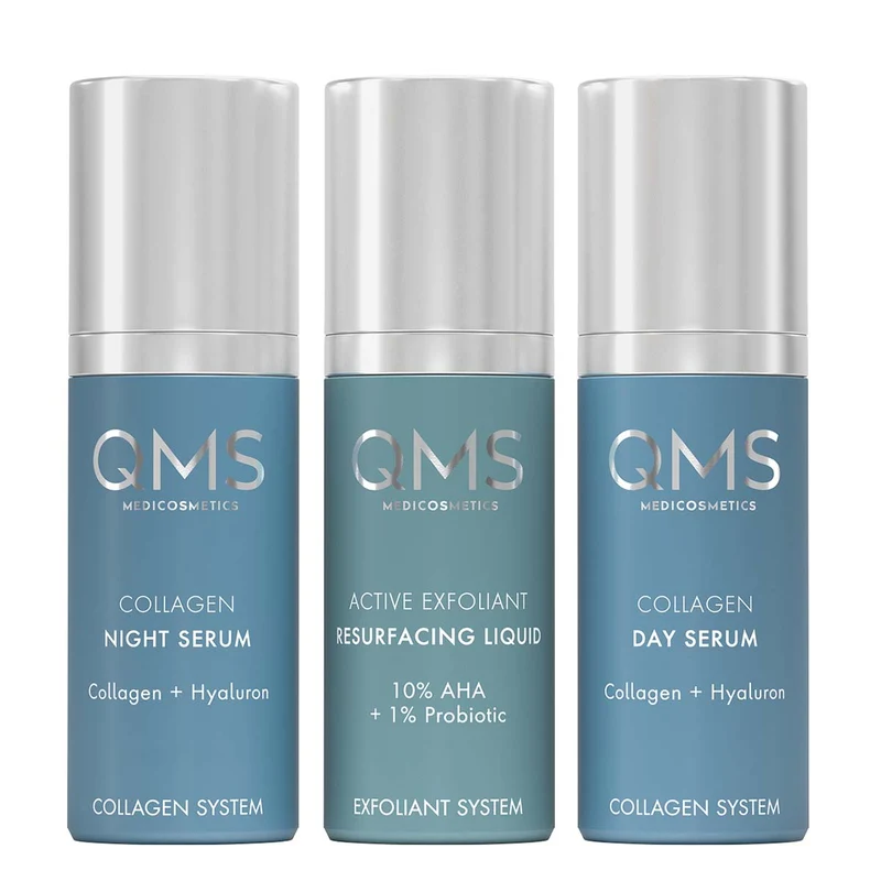 QMS Day & Night 3-Step Core Routine Set Strong 3 x 30 ml