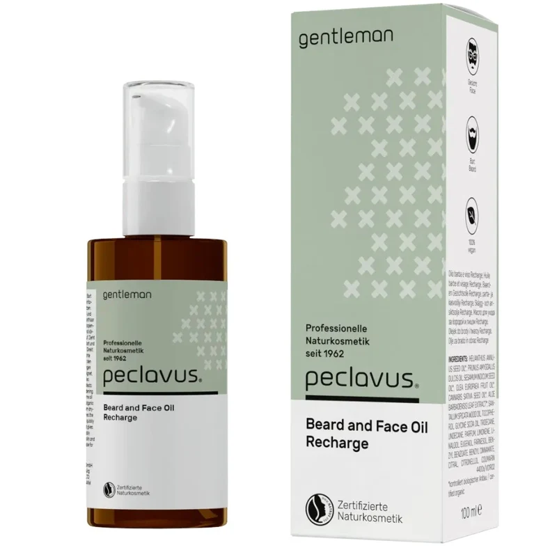 peclavus Beard and Face Oil Recharge 100ml