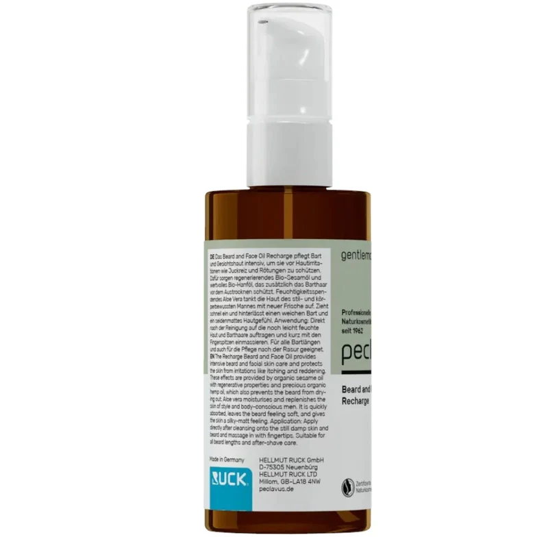 peclavus Beard and Face Oil Recharge 100ml