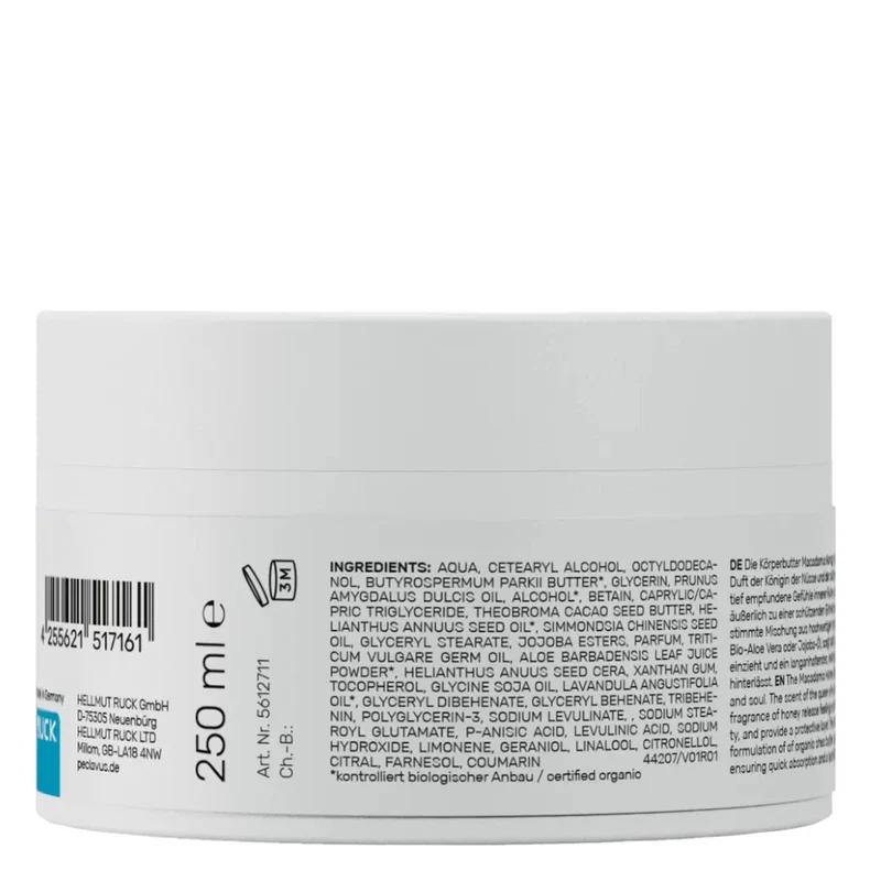 peclavus Körperbutter Macadamia Honig 250ml