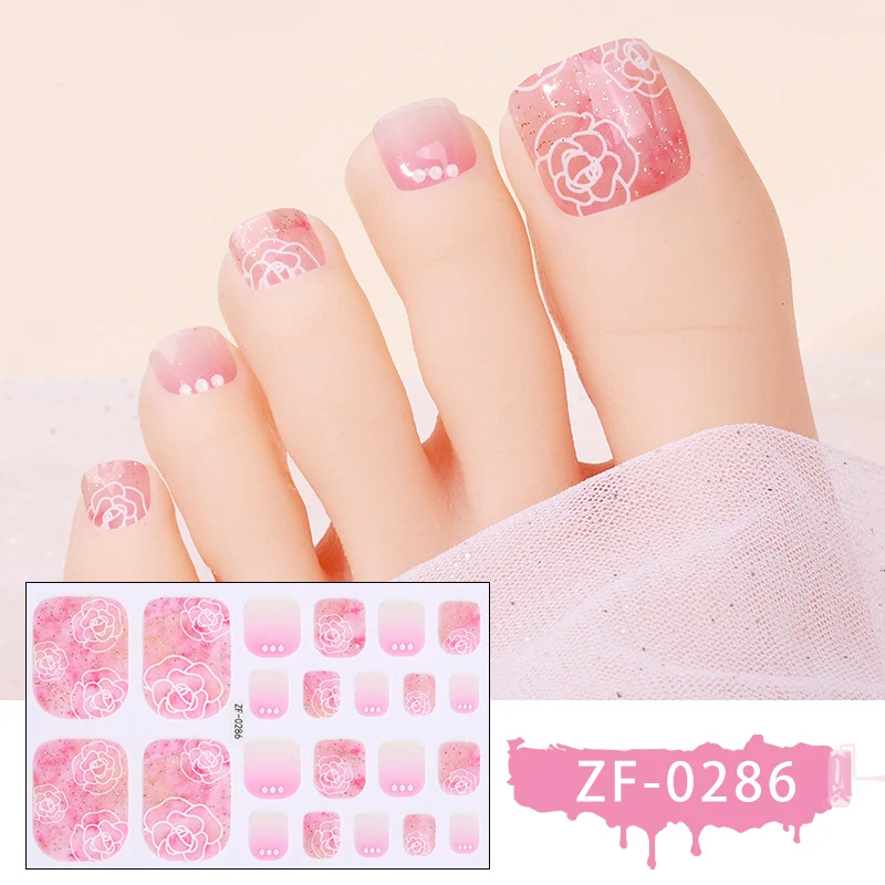 Glamouröse Gel-Nagelkunst-Wickel