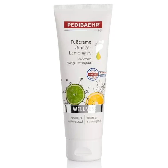 PEDIBAEHR Fußcreme Orange-Lemongras 125 ml