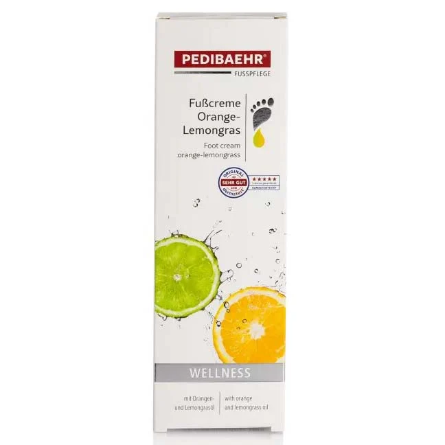 PEDIBAEHR Fußcreme Orange-Lemongras 125 ml