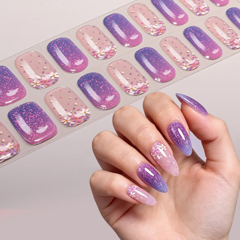 Wasser-inspirierte Nagelwickel