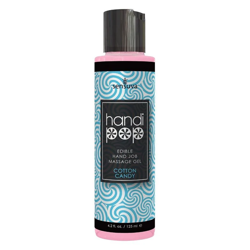 Sensuva Handipop Edible Massage Gel Cotton Candy 125 ml