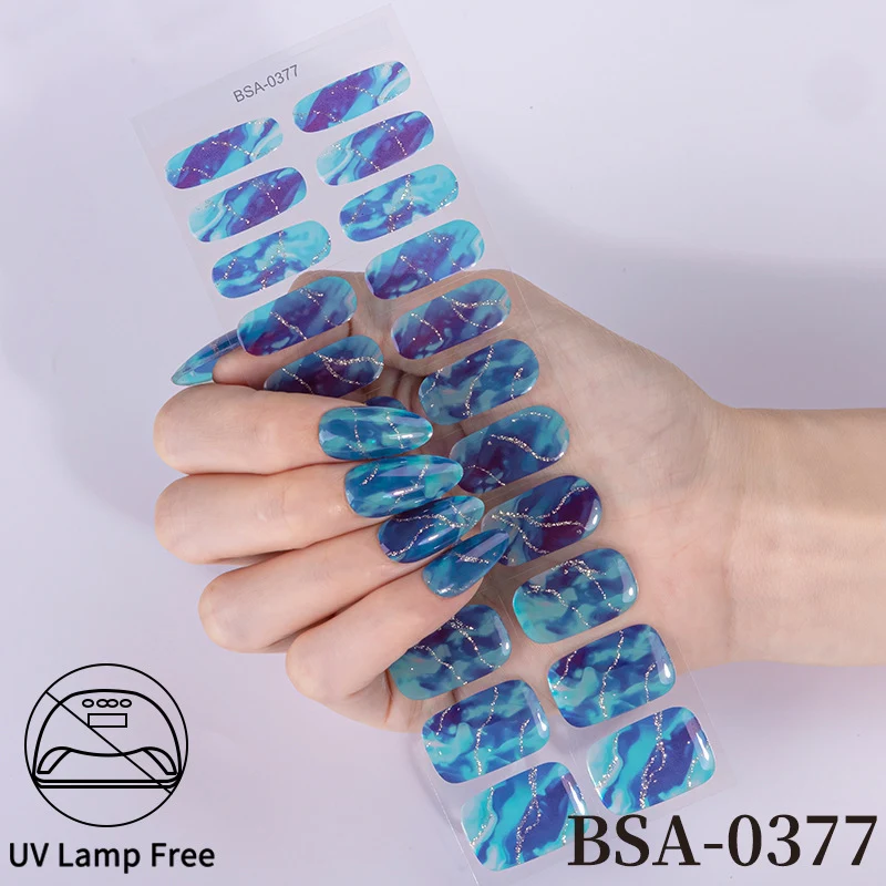 Funkelnde Geschenke-Themen Nagelkunst-Wickel