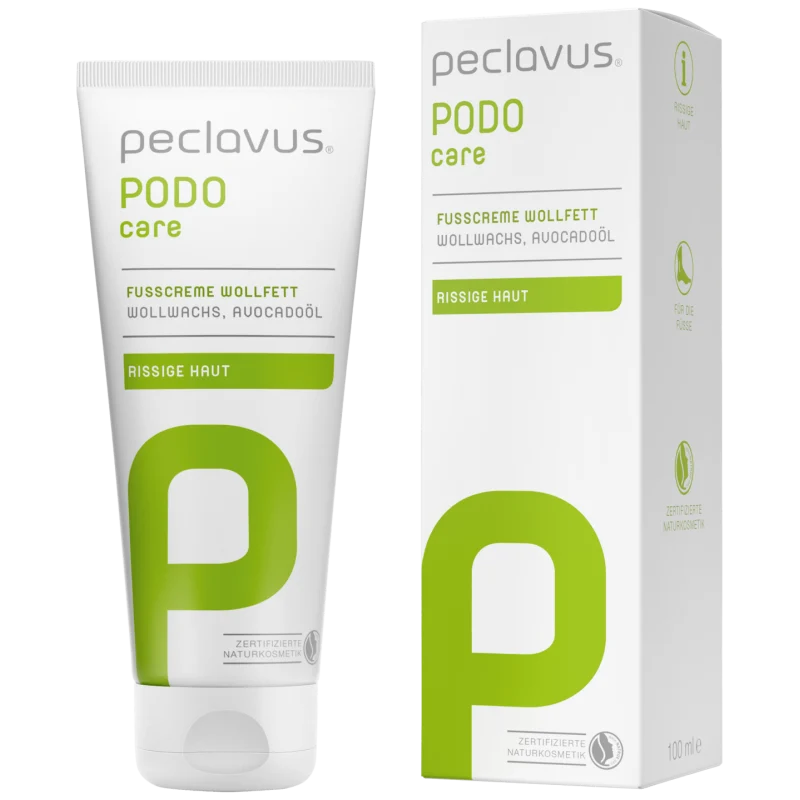 peclavus Fußcreme Wollfett 100ml