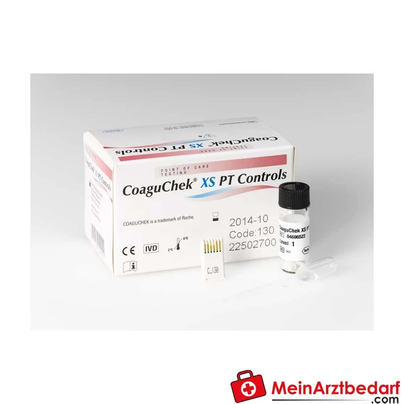 CoaguChek XS PT Controls, 4 x 1 ml
