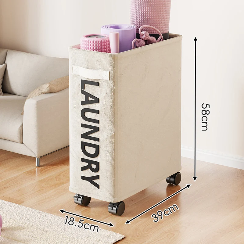 Rollender doppelt compartment Sportgeräte Aufbewahrung Wäschekorb Organizer