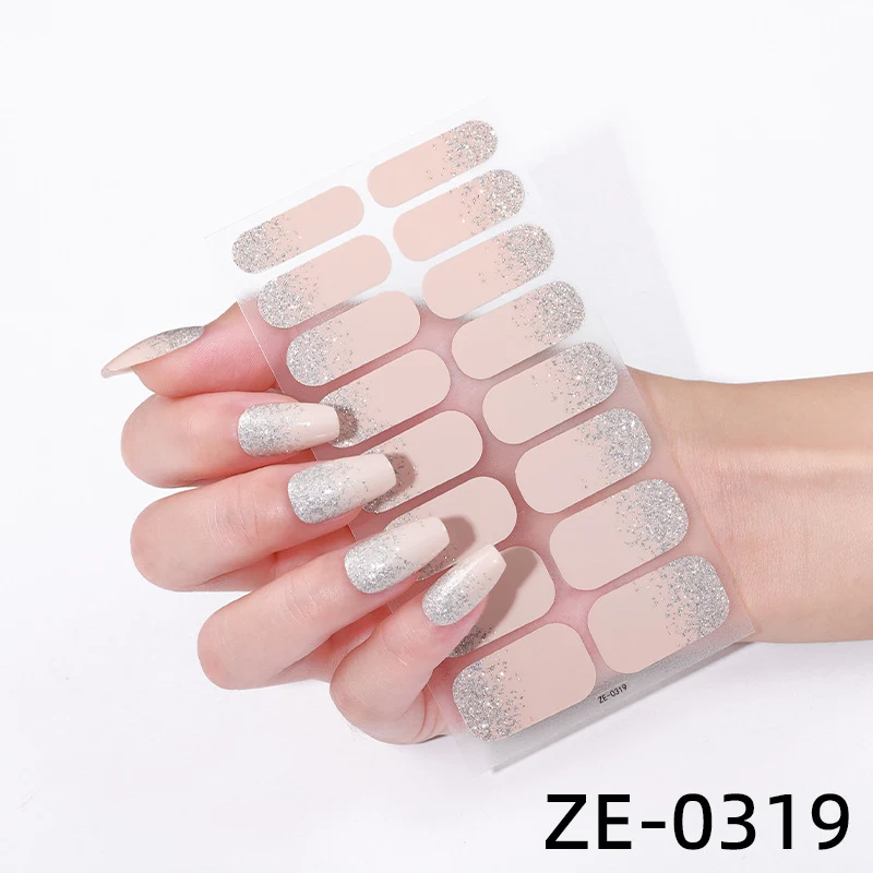 Premium Funkelnde Glitzer Nagelumhüllungen