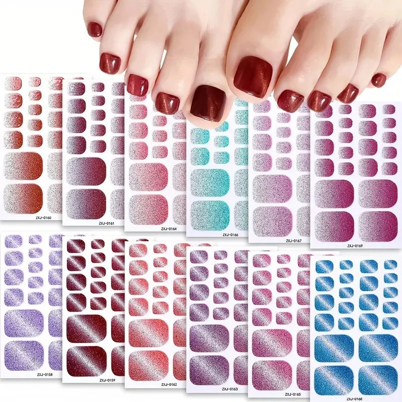 Premium Selbstklebende Nagelkunstfolien