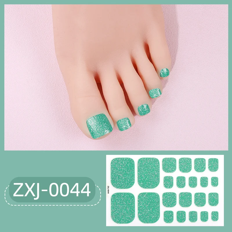 Premium Glitter Fußnagelabdeckungen