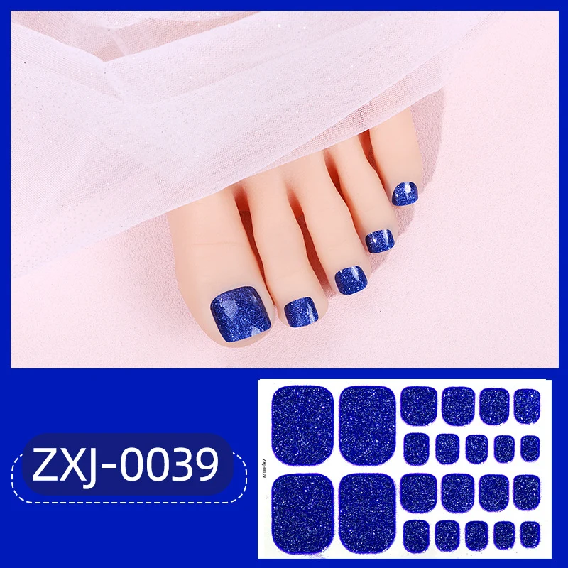 Premium Glitter Fußnagelabdeckungen