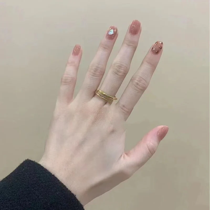 Elegante Shimmer Press-On Nagelset