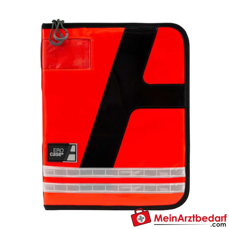 AEROcase ORGAbag DIN A4 Multi-Organizer 4‑ oder 2‑fach Lochung farbcodiert mit Alu‑Klemmbrett
