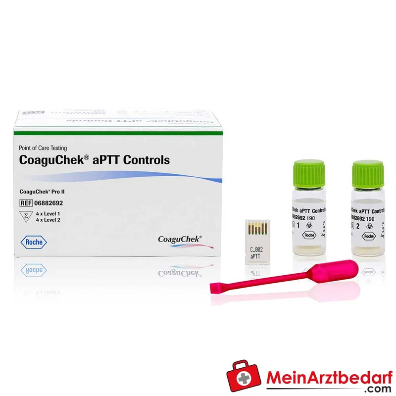 CoaguChek aPTT Controls, 4 x 1 ml