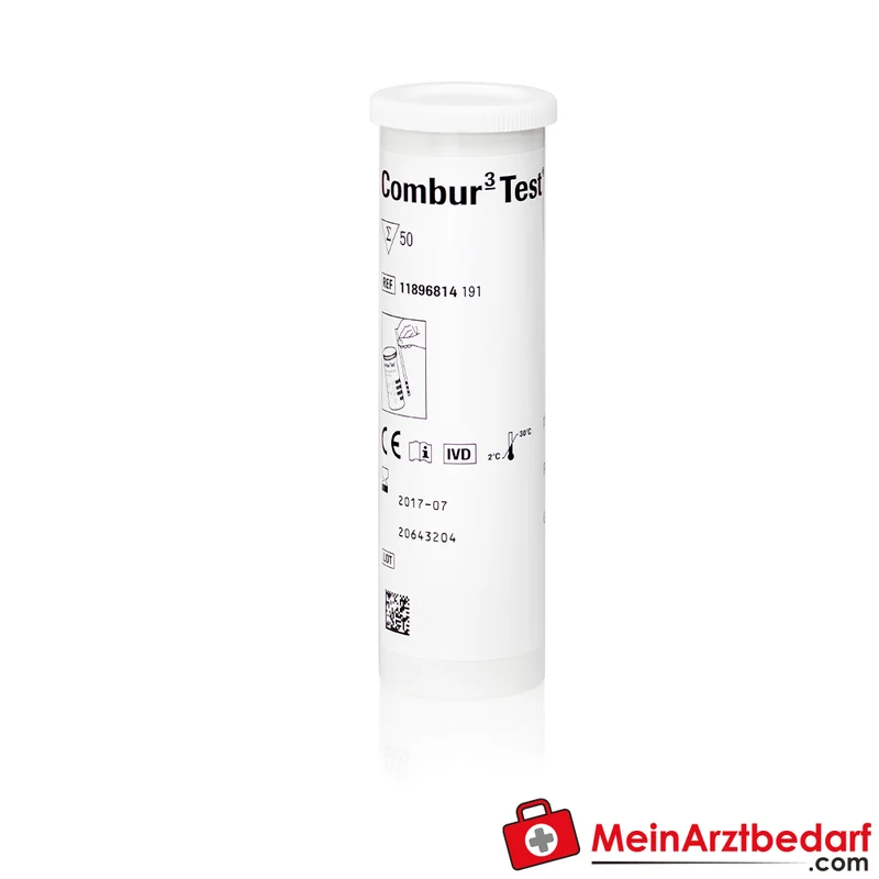 Combur 3 Test, 50 Urinteststreifen