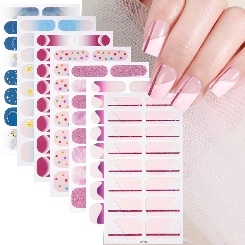 Ombre Nail Art Aufkleber