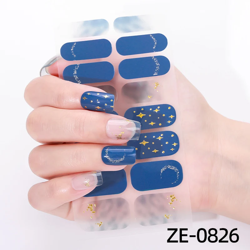 Ombre Nail Art Aufkleber