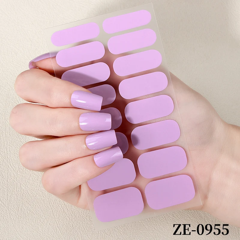 Matte Gel Nagelstreifen