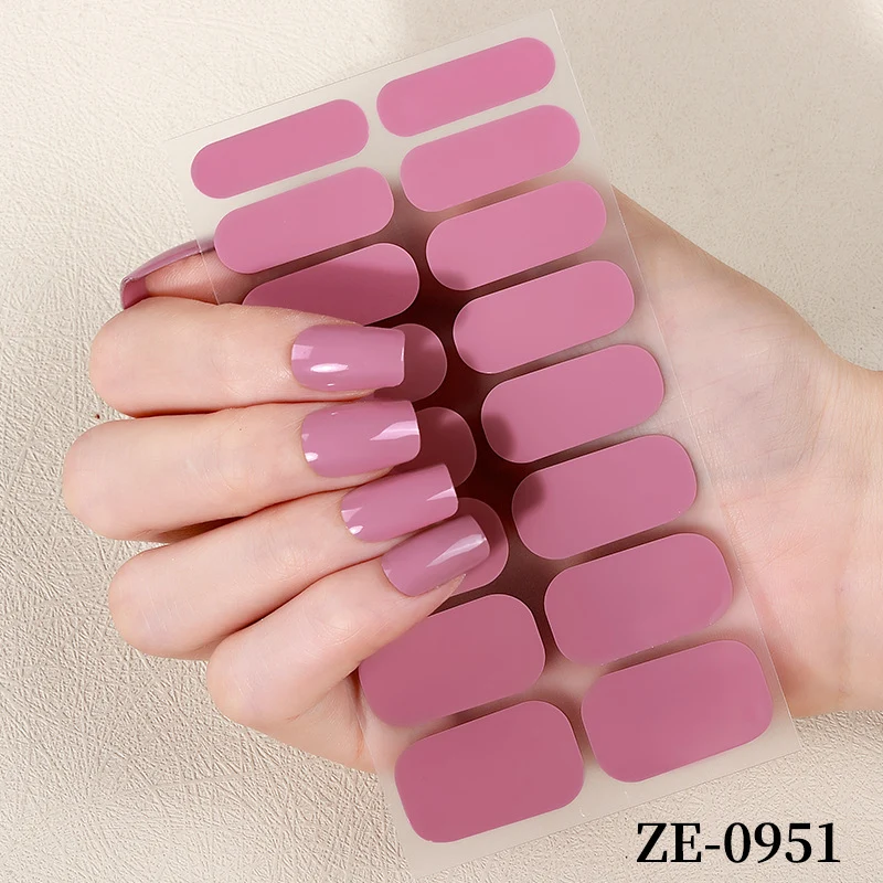 Matte Gel Nagelstreifen
