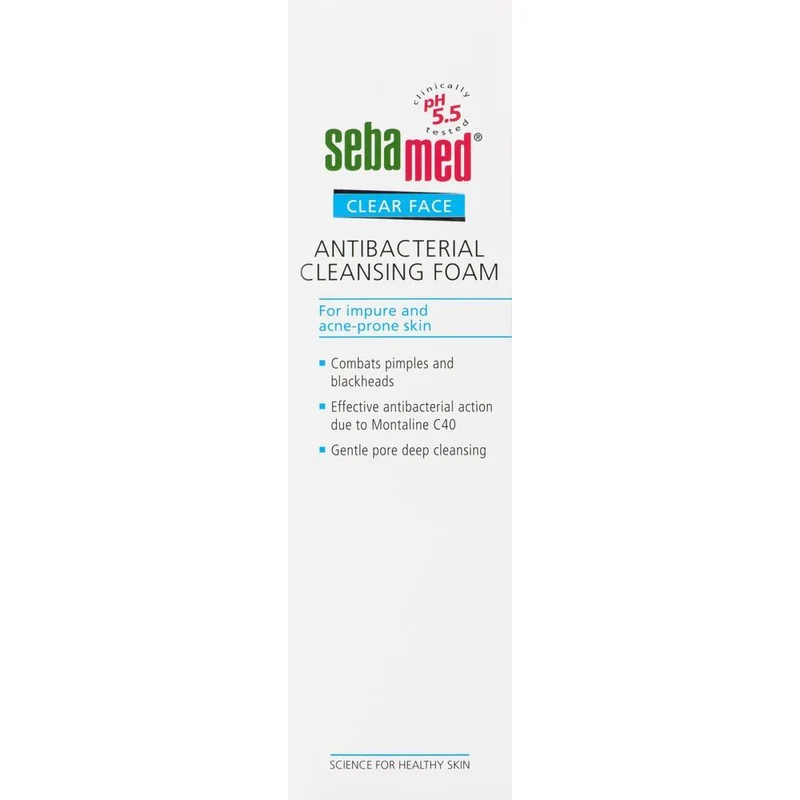 Sebamed Anti-Bacterieel Reinigingsfoam Clear Face 150 ml