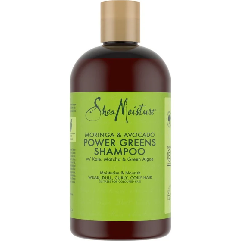 Shea Moisture Shampoo Moringa & Avocado Power Greens 384 ml