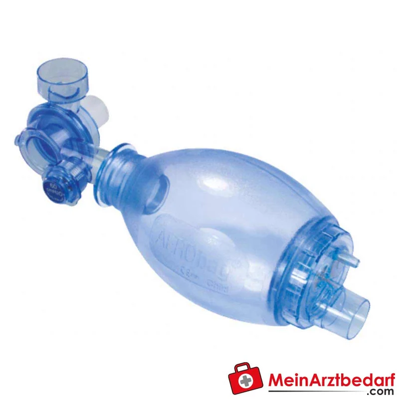 AERObag PVC-Beatmungsbeutel Einweg transparent rutschfest drehbarer Anschluss Erwachsene/Kind/Baby
